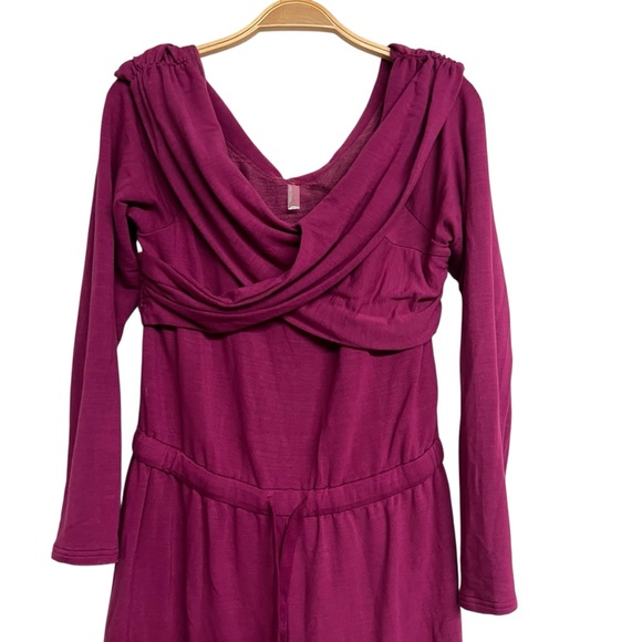 New Free People Movement Love Spell One Piece Long Sleeve Short Romper - Picture 3 of 7